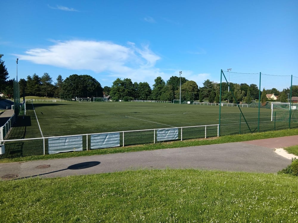 Les terrains de football du Bout des Clos à Maurepas